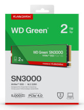 foto de SSD WD GREEN SN3000 2TB M.2 PCIE 4.0