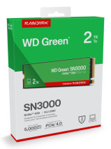 foto de SSD WD GREEN SN3000 2TB M.2 PCIE 4.0