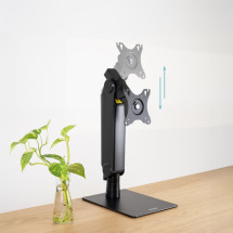 foto de SOPORTE MESA TOOQ PANTALLA 17-32 NEGRO