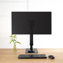 foto de SOPORTE MESA TOOQ PANTALLA 17-32 NEGRO