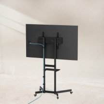 foto de SOPORTE SUELO TOOQ RUEDAS KEFREN 37-70 NEGRO