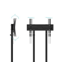 foto de SOPORTE SUELO TOOQ RUEDAS KEFREN 37-70 NEGRO