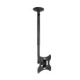 foto de SOPORTE TECHO TOOQ GIRO 180 PANTALLAS 23-42 NEGRO