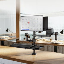 foto de SOPORTE MESA TOOQ TPV/IMPRESORA/PANTALLAS/TERMINAL/TECL