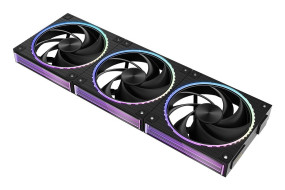 foto de VENTILADOR ZALMAN ZM-DF120 A3 BLACK ARGB 1X VENT 120MM