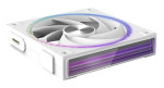 foto de VENTILADOR ZALMAN ZM-DF120 WHITE ARGB 1X VENT 120MM
