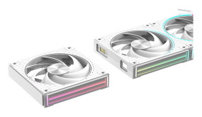 foto de VENTILADOR ZALMAN ZM-DF120 WHITE ARGB 1X VENT 120MM