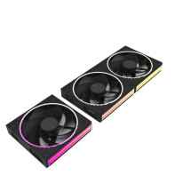 foto de VENTILADOR ZALMAN ZM-DF120R BLACK  ARGB 1X VENT 120MM