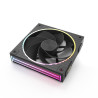 foto de VENTILADOR ZALMAN ZM-DF120R BLACK  ARGB 1X VENT 120MM