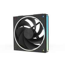 foto de VENTILADOR ZALMAN ZM-DF120R A3 BLACK  ARGB 1X VENT 120MM