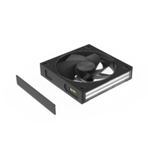 foto de VENTILADOR ZALMAN ZM-DF120R A3 BLACK  ARGB 1X VENT 120MM