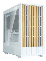 foto de CAJA ZALMAN P10 NAMU ATX 4 XVENT 120MM ARGB 2XUSB 3.0 BLANCO S/N FUENTE