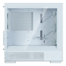 foto de CAJA ZALMAN P10 NAMU ATX 4 XVENT 120MM ARGB 2XUSB 3.0 BLANCO S/N FUENTE