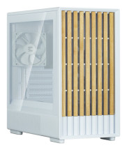 foto de CAJA ZALMAN P10 NAMU ATX 4 XVENT 120MM ARGB 2XUSB 3.0 BLANCO S/N FUENTE