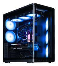 foto de CAJA ZALMAN P60 BLACK ATX 3 XVENT 120MM ARGB 2XUSB 3.0 NEGRO S/N FUENTE