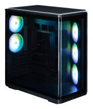 foto de CAJA ZALMAN P60 BLACK ATX 3 XVENT 120MM ARGB 2XUSB 3.0 NEGRO S/N FUENTE