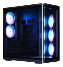 foto de CAJA ZALMAN P60 BLACK ATX 3 XVENT 120MM ARGB 2XUSB 3.0 NEGRO S/N FUENTE