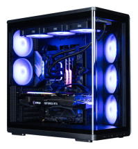 foto de CAJA ZALMAN P60 BLACK ATX 3 XVENT 120MM ARGB 2XUSB 3.0 NEGRO S/N FUENTE