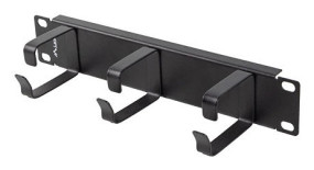 foto de ORGANIZADOR DE CABLES LANBERG 3 ANILLAS 10 1U TIPO B NEGRO
