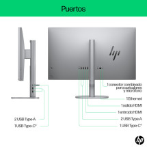 foto de PC AIO HP OMNISTUDIO X 27-CS0015NS U5-125H 16G 512G 27 W11H