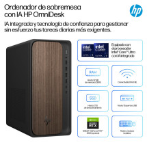foto de PC HP OMNIDESK AI M03-0016NS U5-225H 16GB 1TB W11H