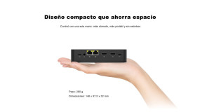 foto de MINI PC LEOTEC NAS SERVER INTEL N150 12GB LPDDR5 + 64GB eMMC + 512GB NVME + 3x22