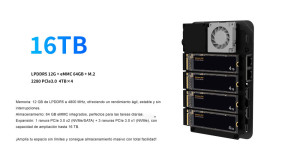 foto de MINI PC LEOTEC NAS SERVER INTEL N150 12GB LPDDR5 + 64GB eMMC + 512GB NVME + 3x22