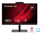 foto de MONITOR VIEWSONIC 24 VG2441V FHD 120Hz IPS HDMI DDP WCAM USB USB-C MULTI AJUST