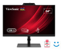 foto de MONITOR VIEWSONIC 24 VG2441V FHD 120Hz IPS HDMI DDP WCAM USB USB-C MULTI AJUST