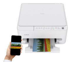 foto de IMPRESORA INYECCION DE TINTA WI-FI CANON PIXMA TS4150I MULTIFUNCION BLANCO