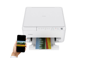 foto de IMPRESORA INYECCION DE TINTA WI-FI CANON PIXMA TS4150I MULTIFUNCION BLANCO