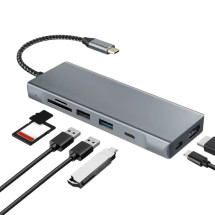 foto de LEOTEC DOCKING STATION 8-1 CON CAJA EXTERNA SSD M2