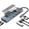foto de LEOTEC DOCKING STATION 8-1 CON CAJA EXTERNA SSD M2