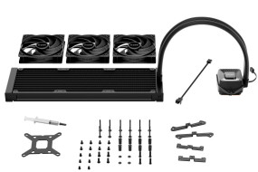 foto de REFRIGERACION LIQUIDA BEQUIET PURE LOOP 3 360 MM NEGRA