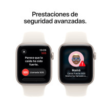foto de SMARTWATCH APPLE WATCH SE 3Â GPSÂ 44MMÂ STARLIGHT ALUMINIUM CORREA STARLIGHT M/L