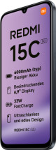 foto de SMARTPHONE XIAOMI REDMI 15C 5G NFC 6,90 4GB/128GB MIDNIGHT BLACK