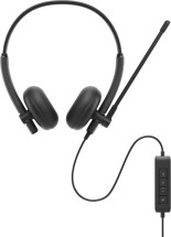 foto de AURICULARES DELL WH125 NEGRO MICROFONO ALAMBRICO USB-A