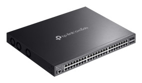 foto de SWITCH OMADA L2+ 48 PUERTOS GIGABIT 4 SFP+ 10GE POE+ POE++