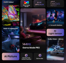 foto de TV HISENSE 100E7Q PRO 100 4K ULTRA HD SMART TV WIFI NEGRO