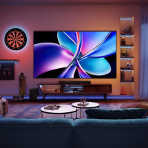 foto de TV HISENSE 100E7Q PRO 100 4K ULTRA HD SMART TV WIFI NEGRO