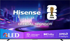 foto de TV HISENSE 100E7Q PRO 100 4K ULTRA HD SMART TV WIFI NEGRO