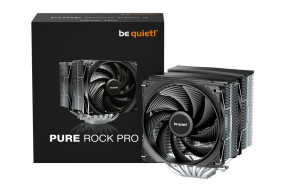 foto de VENTILADOR CPU BE QUIET PURE ROCK PRO 3 120MM NEGRO-PLATA