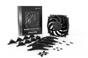foto de VENTILADOR BE QUIET SILENT WINGS PRO 4 120MM PWM