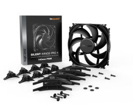 foto de VENTILADOR BE QUIET SILENT WINGS PRO 4 140MM PWM