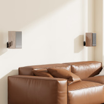 foto de SOPORTE UNIVERSAL AISENS PARED GIRATORIO E INCLINABLE ALTAVOCES NEGRO