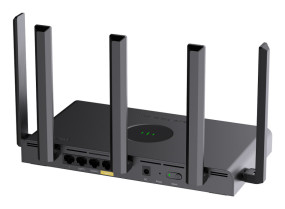 foto de ROUTER RUIJIE WIFI 6 MESH AX3000 4 RJ45 DUAL BAND BLACK