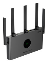 foto de ROUTER RUIJIE WIFI 6 MESH AX3000 4 RJ45 DUAL BAND BLACK