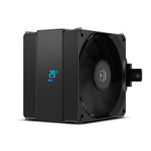 foto de VENTILADOR CPU NOX HUMMER H-200 LCD 2XVENT 120MM PWM