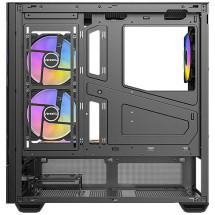 foto de CAJA ANTEC CX705 ARGB MID-TOWER ATX PANORAMICA 270º 5XVENT 120MM PWM