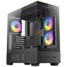 foto de CAJA ANTEC CX705 ARGB MID-TOWER ATX PANORAMICA 270º 5XVENT 120MM PWM
